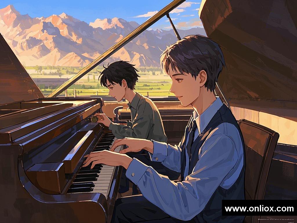 旋律交织的时光恋曲