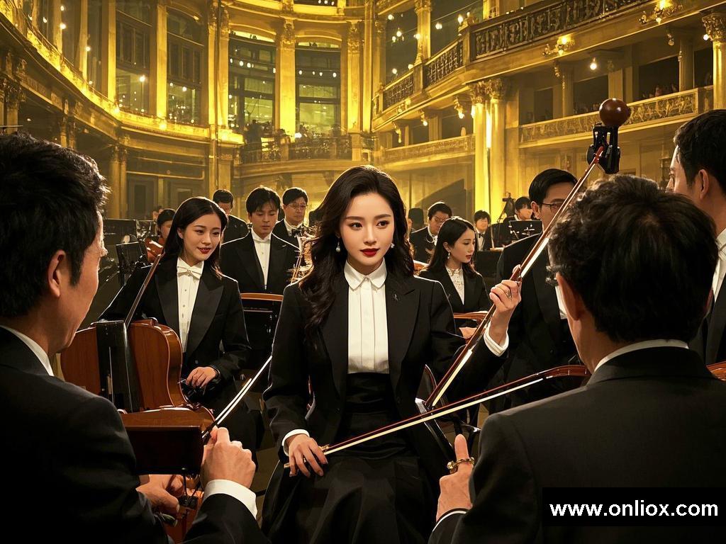 音乐交织的浪漫旋律