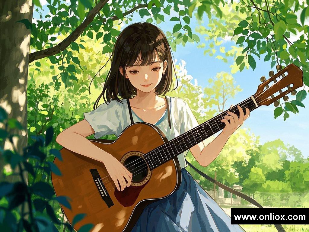 音乐交织的浪漫恋曲