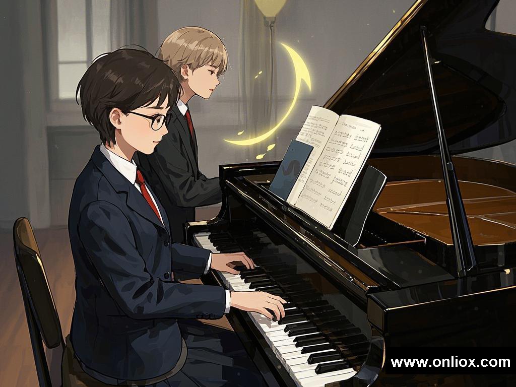 旋律交织的时光恋曲