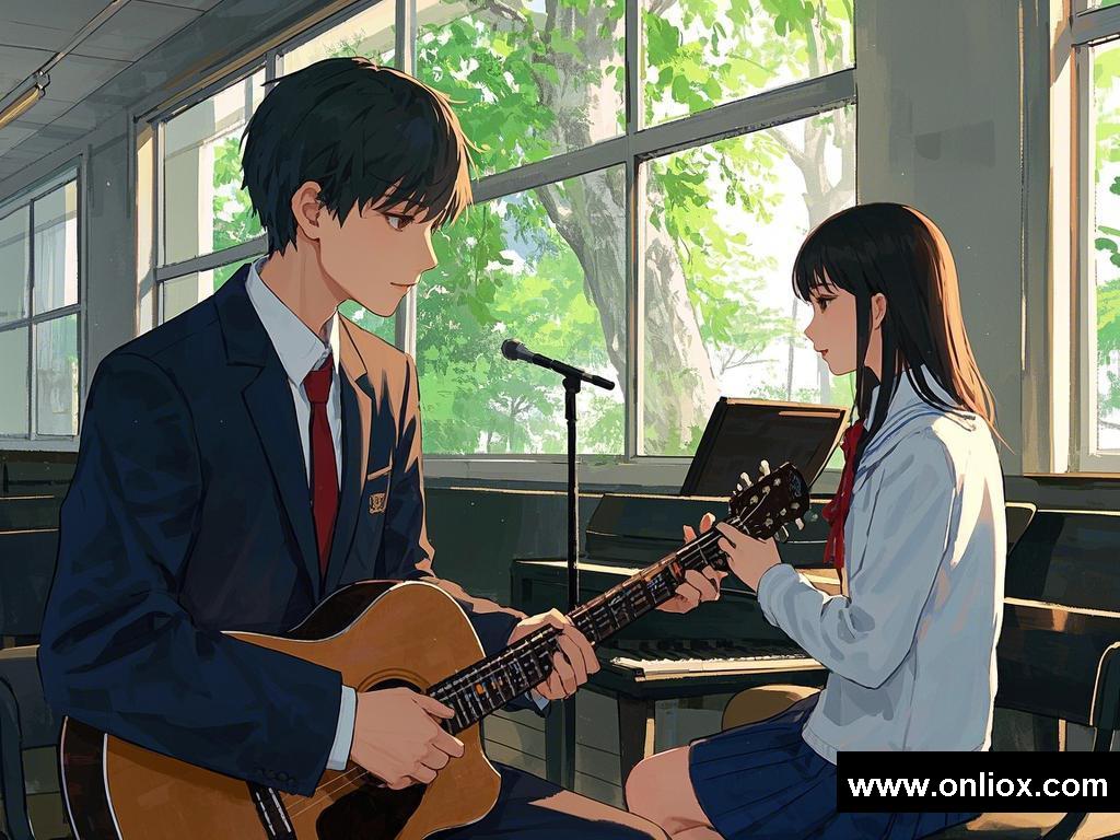 旋律交织的时光恋曲