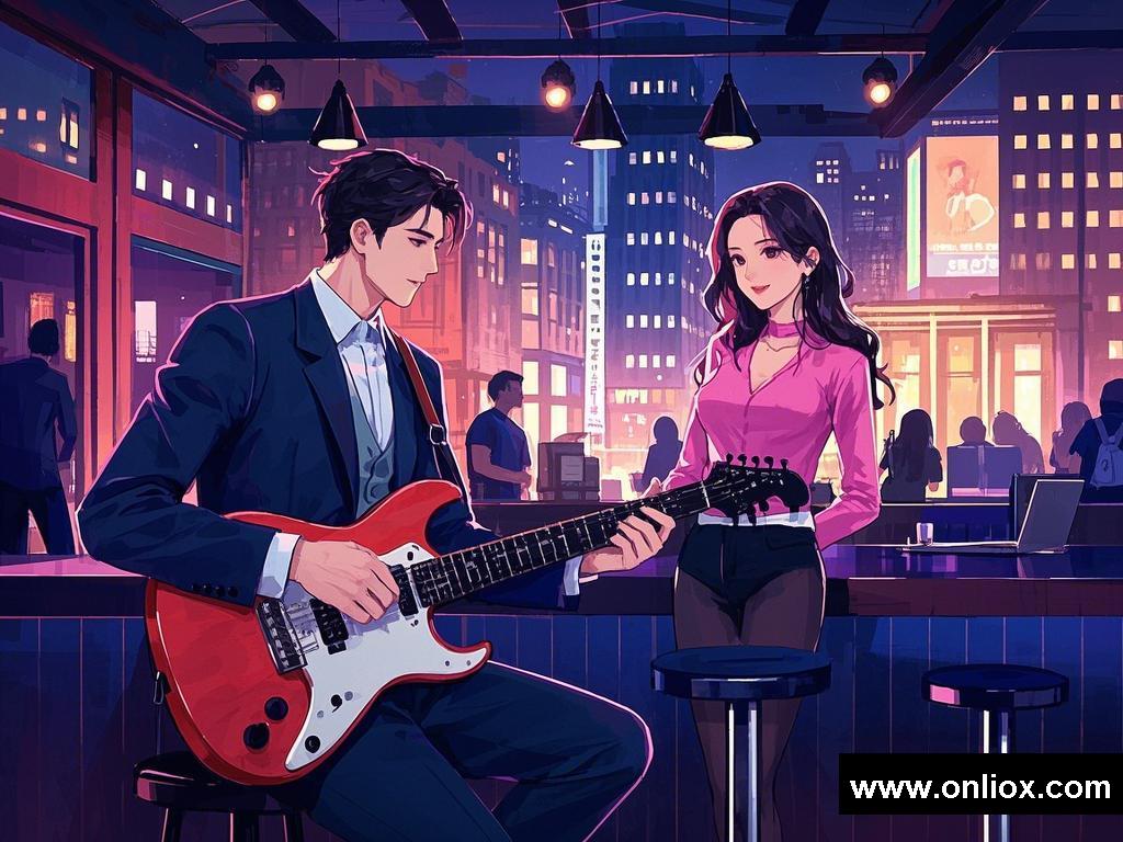 音乐交织的浪漫恋曲