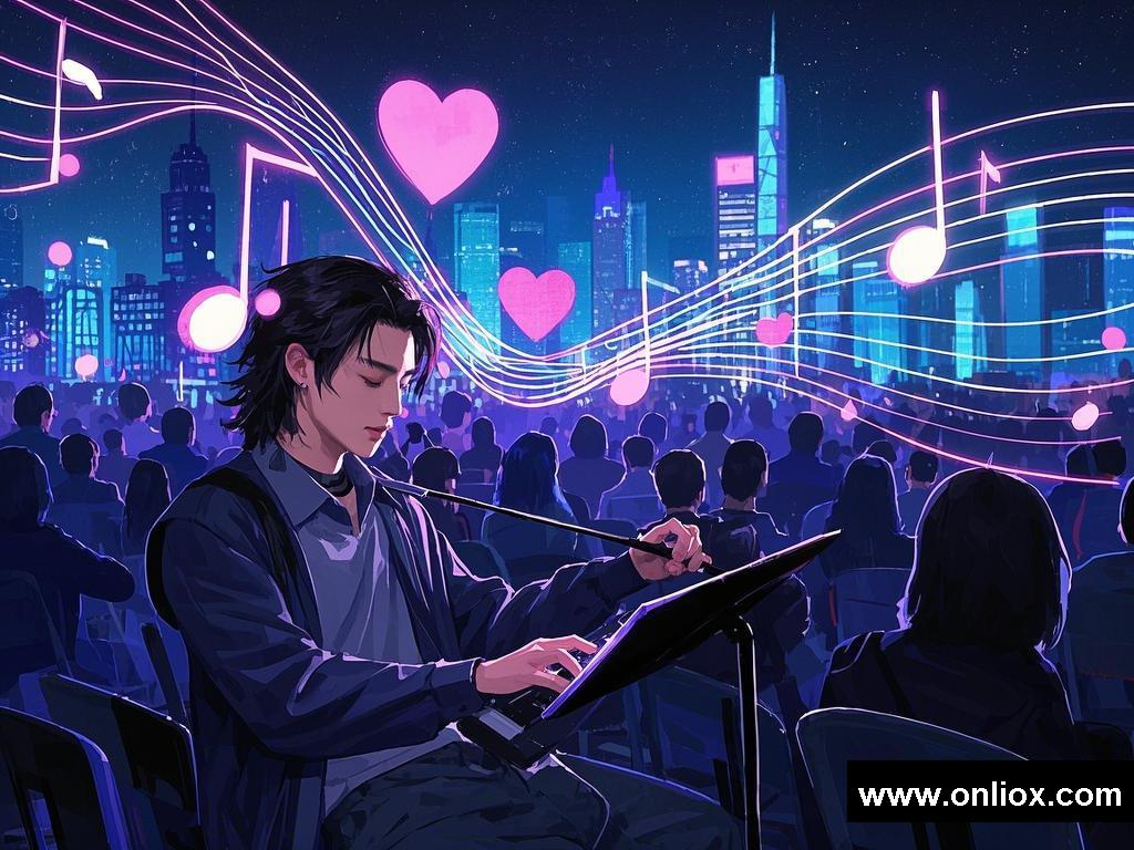 音乐交织的心动旋律