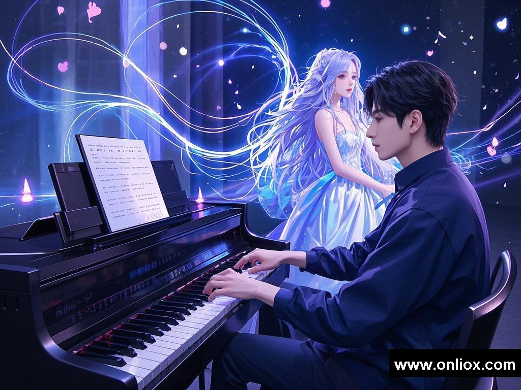音乐交织的梦幻恋曲