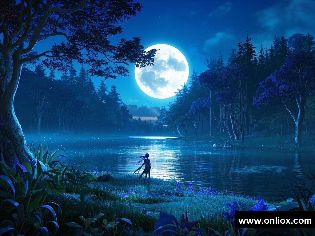 惊！奇幻世界中月光下的神秘爱恋与冒险
