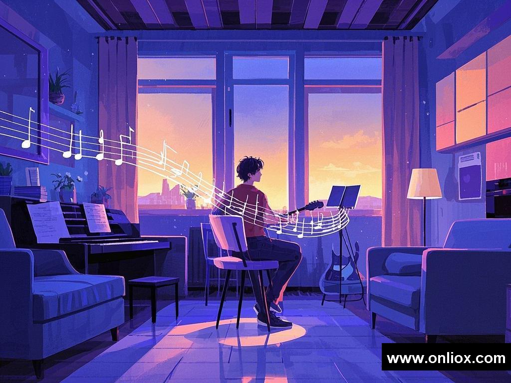 音乐旋律里的浪漫时光