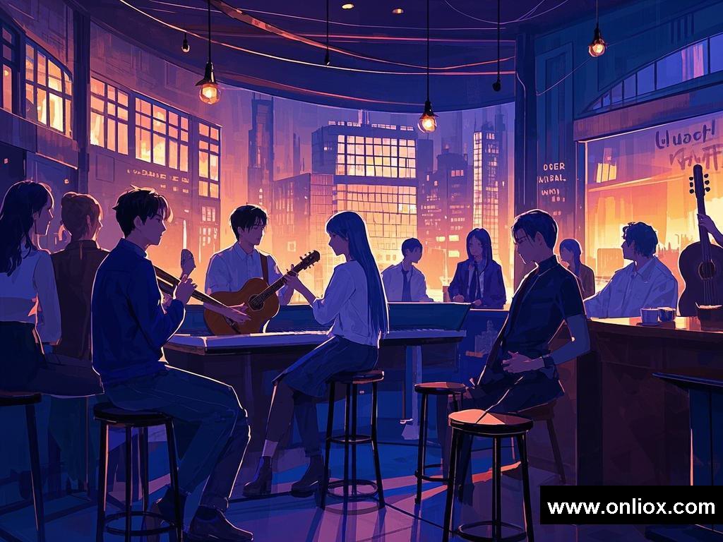 《音乐交织的情感乐章》