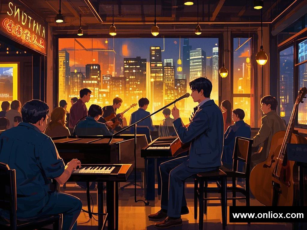 《音乐交织的情感乐章》