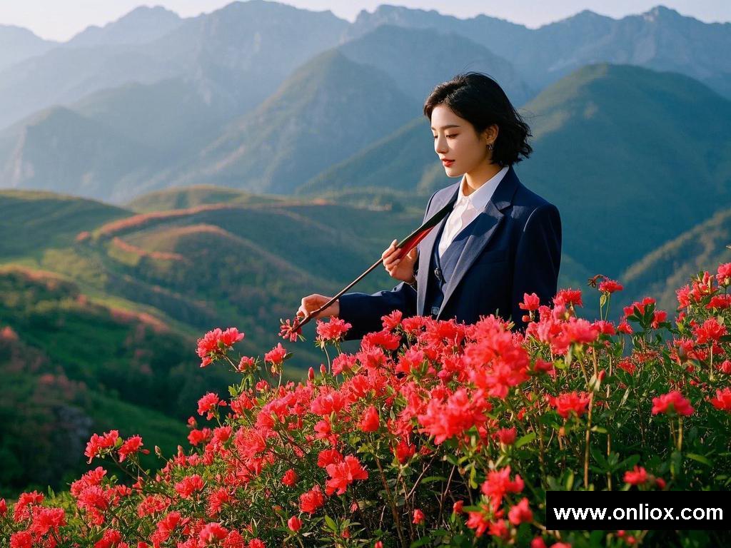 《花与乐中的别样深情》